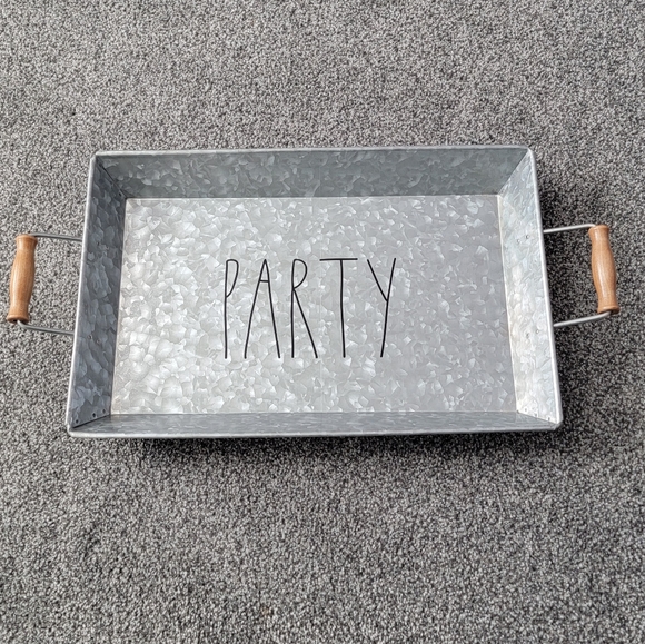 NWT! Rae Dunn Galvanized Tray - Picture 2 of 4